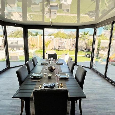 Villa Dali La Garde 260M2 Jacuzzi, Sauna, Piscine, Jardin 500M2, 5 Minutes De La Plage Eksteriør billede