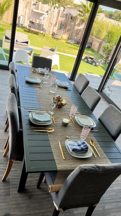 Villa Dali La Garde 260M2 Jacuzzi, Sauna, Piscine, Jardin 500M2, 5 Minutes De La Plage Eksteriør billede